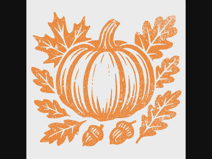 Fall pumpkin digital product video