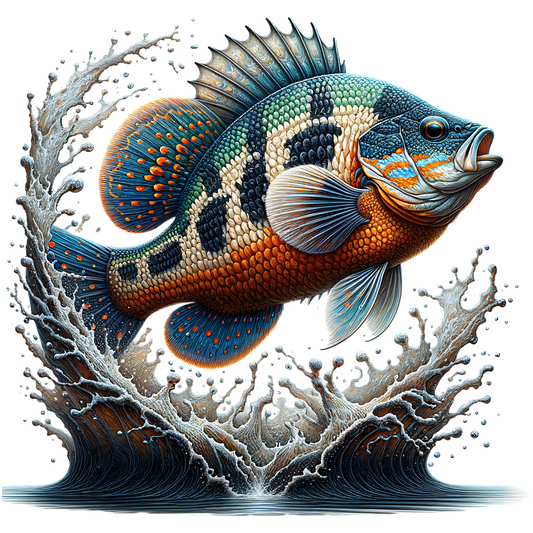 Pumpkinseed Sunfish PNG digital design