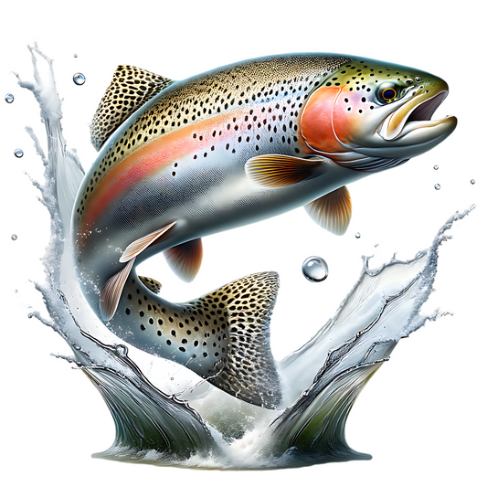 Rainbow Trout PNG fish digital design