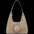 Leather purse bag with 'Rodeo' design on a black background