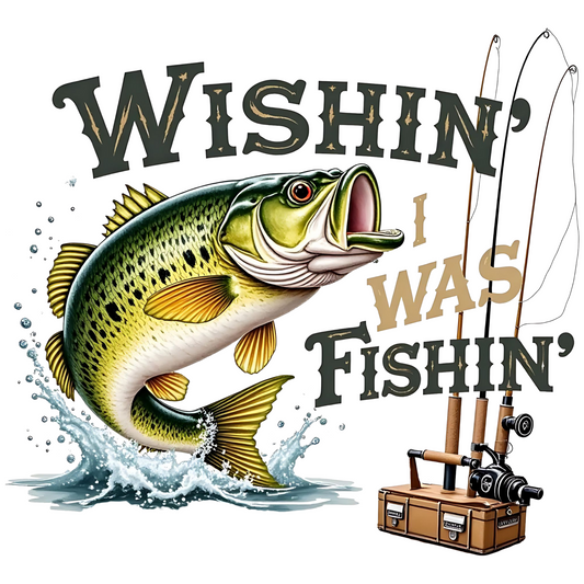 Wishin' I Was Fishin' digital design